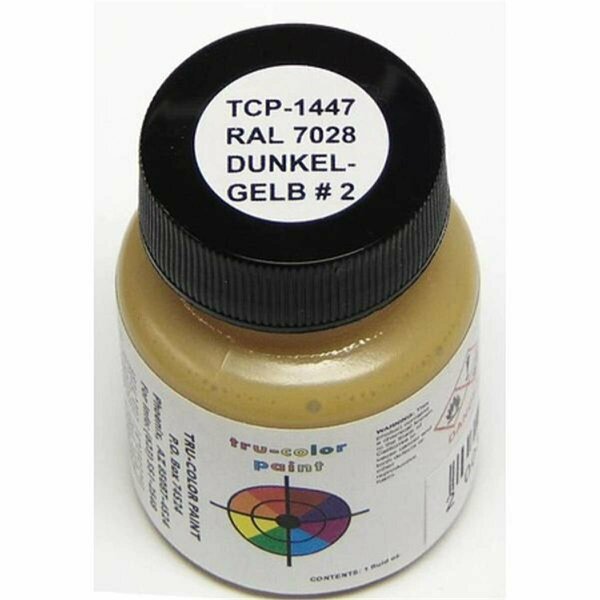 Tru-Color Paint No.2 Paint, German Ral 7028 Dark Yellow TCP1447